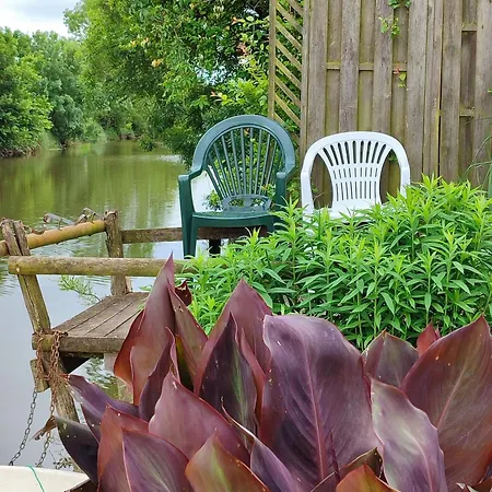 Marais Poitevin Nature Et Serein Vue Imprenable Sur La Riviere Calme Absolu Ideal Pour Familles Couples Voyageurs *