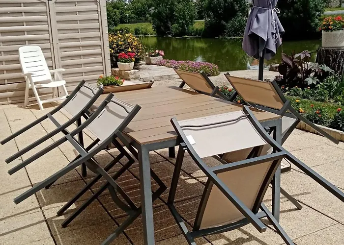 Prázdninový dům Marais Poitevin Nature Et Serein Vue Imprenable Sur La Riviere Calme Absolu Ideal Pour Familles Couples Voyageurs *